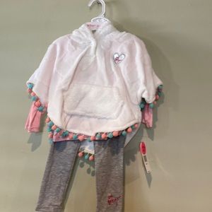 Betsey Johnson girls outfit 2T NWT